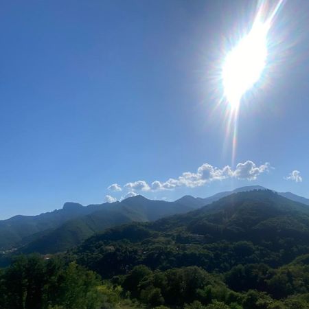 Una Suite Pop Nel Blu Della Costiera Tramonti Exteriér fotografie